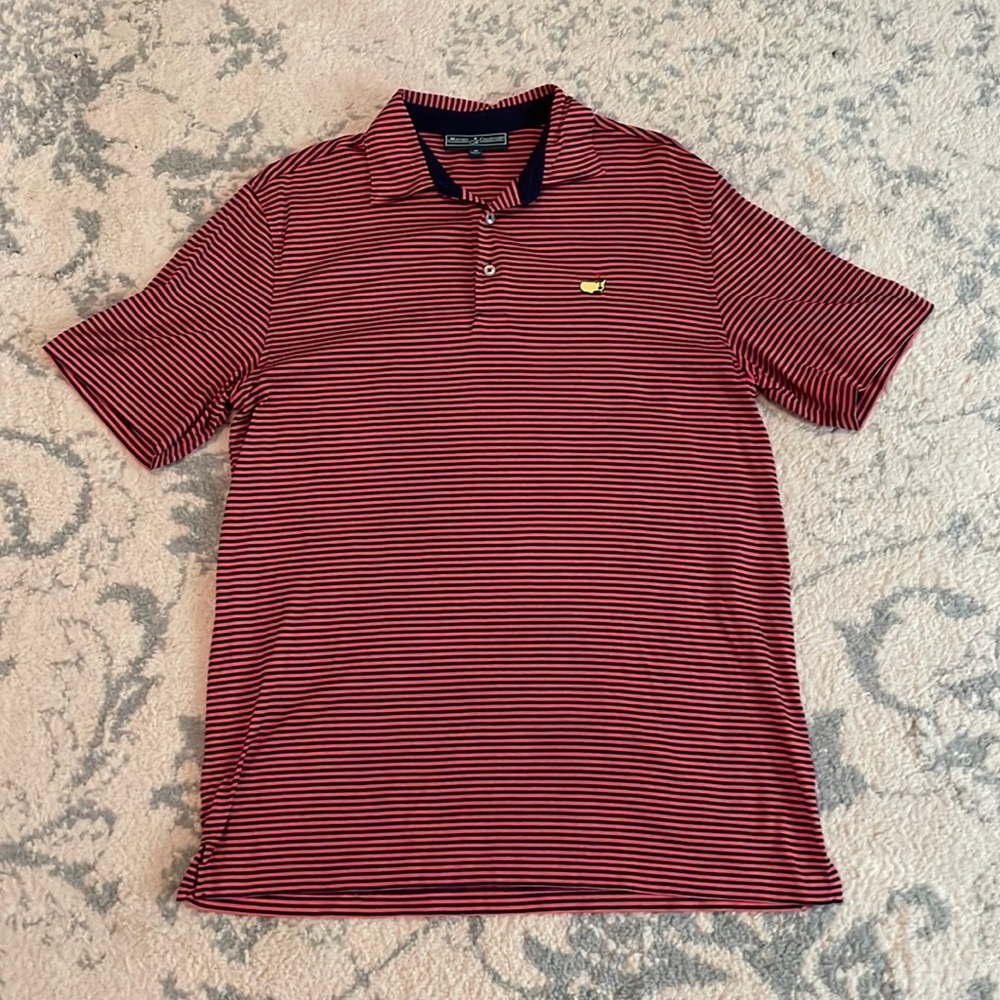 The Masters golf polo size M
